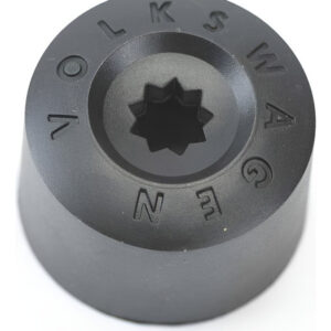 Capuchon Tornillos Rueda Volkswagen 1k0601173 9b9 Negro