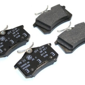 Pastillas De Freno Traseras Volkswagen 2q0698451c